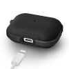 UNIQ etui Valencia AirPods Proczarny/midnight black Antimicrobial